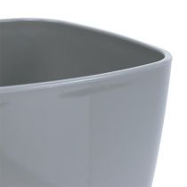 Product Orchid pot shiny Ø12.5cm gray, 1 piece