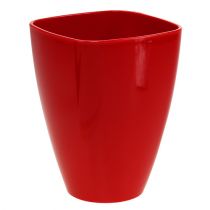 Product Orchid pot shiny Ø12.5cm red, 1 pc