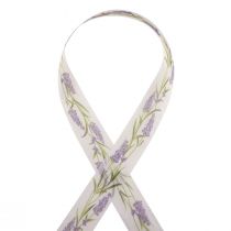 Product Organza ribbon chiffon ribbon decorative ribbon lavender 40mm 20m