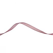 Organza ribbon Bordeaux nylon ribbon 6mm 50m