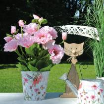 Product Oriental poppy, artificial flower, poppy in pink pot