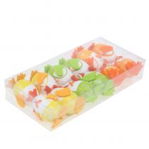 Product Painted Egg as Rooster for Hanging in Mix 7.5cm 12 pcs