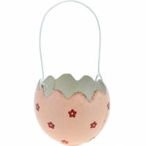 Easter decoration hanging eggshell for planting metal Ø10m