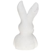 Product Easter Bunny Figurine Shabby Chic Rabbit Thinking White 11×9×20.5cm