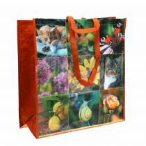 Shopping bag with handles picnic plastic 45×20×44cm