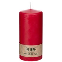 Product PURE pillar candle made of natural wax for a cozy atmosphere 13cm