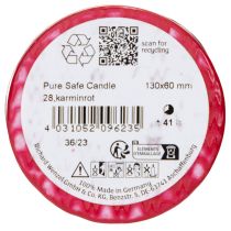 Product PURE pillar candle made of natural wax for a cozy atmosphere 13cm