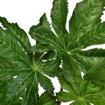 Papaya leaves artificial deco branch artificial plant green 40cm