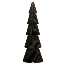 Product Paper Christmas tree Paper Christmas tree Black H60cm