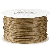 Product Paper wire craft wire wire wrapped brown Ø2mm 100m