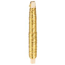 Product Paper cord wire wrapped Ø0.8mm 22m gold