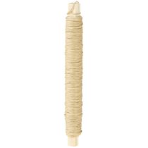 Product Paper cord wire wrapped Ø0.8mm 22m nature