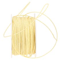 Product Paper cord wire wrapped Ø2mm 100m champagne