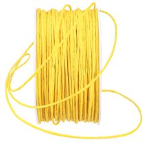 Product Paper cord wire wrapped Ø2mm 100m yellow