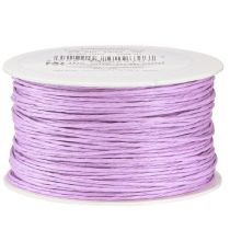 Product Paper cord wire wrapped Ø2mm 100m lavender