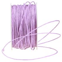 Product Paper cord wire wrapped Ø2mm 100m lavender