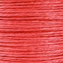 Product Paper cord wire wrapped Ø2mm 100m red