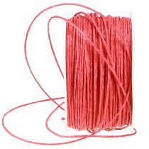 Product Paper cord wire wrapped Ø2mm 100m red