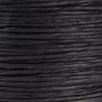 Product Paper cord wire wrapped Ø2mm 100m black
