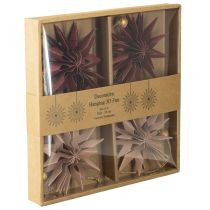 Product Decorative paper stars for hanging, perfect for festive decorations