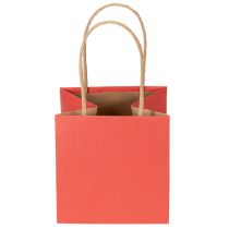Product Paper Gift Bags with Golden Bow Design 12cm – 8 Pieces