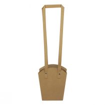 Product Paper bags handle planter paper natural 11.5×11.5×18.5cm 8 pcs
