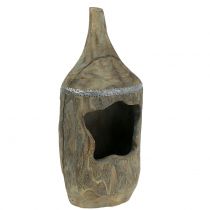 Product Decorative sculpture Paulownia wood Ø15cm H39cm