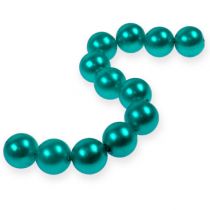 Product Deco beads Ø2cm turquoise 12pcs