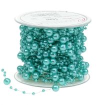 Product Pearl cord turquoise 6mm 15m