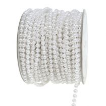 Product Pearl cord white Ø4mm 20m