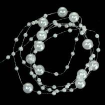 Product Pearl Necklace White Ø3 - 8mm L3m