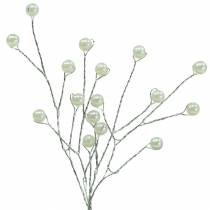 Pearl branch champagne L18cm 2pcs