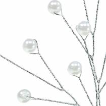 Product Pearl Branch White L18cm 2 pcs