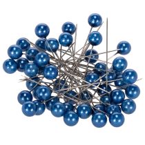 Product Pearl Head Pins Blue Ø10mm 60mm