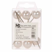 Product Pearl head pins champagne Ø20mm 90mm