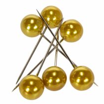 Product Pearl head pins gold Ø20mm 90mm