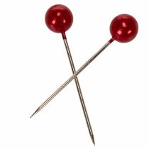 Product Pearl Head Pins Red Ø15mm 75mm