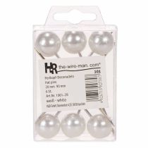Product Beading pins white Ø20mm 90mm