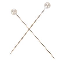 Product Pearl Head Pins White Ø4mm 40mm for Floral and Craft Decoration