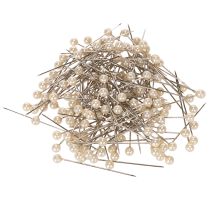 Product Champagne Pearl Head Pins Ø4mm 40mm - Pack of 150