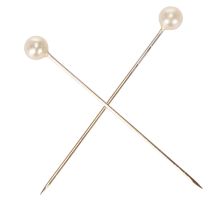 Product Champagne Pearl Head Pins Ø4mm 40mm - Pack of 150