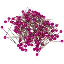 Product Pearl Head Pins for Floristry Pink Ø4mm 40mm 150pcs