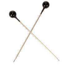 Product Black Pearl Head Pins for Floristry Ø4mm 40mm 150pcs