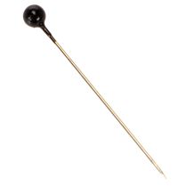 Product Black Pearl Head Pins for Floristry Ø4mm 40mm 150pcs