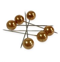 Product Pearl head pins gold Ø20mm 90mm