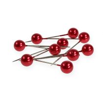 Product Pearl Head Pins Red Ø15mm 75mm