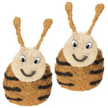 Product Bee-shaped planter as a decorative plant basket for playful interior design, spring and summer, 24cm, 2 pieces
