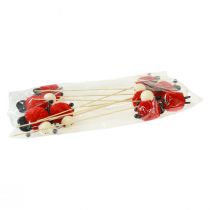 Product Plant Plug Ladybug Decoration Flower Plug 27.5cm 9 Pcs