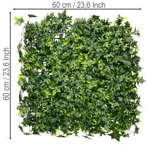 Product Artificial Ivy Mat 60x60 cm Green for Wall Decoration