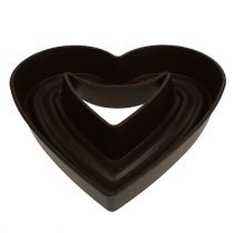 Product Plant heart "Amora" 45cm brown, 1pc